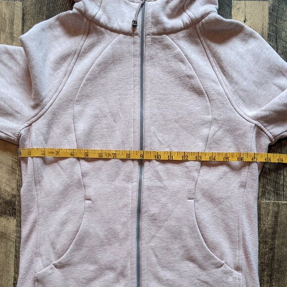 Lululemon Scuba Hoodie Cotton Fleece 8 Pink - Picture 8 of 8